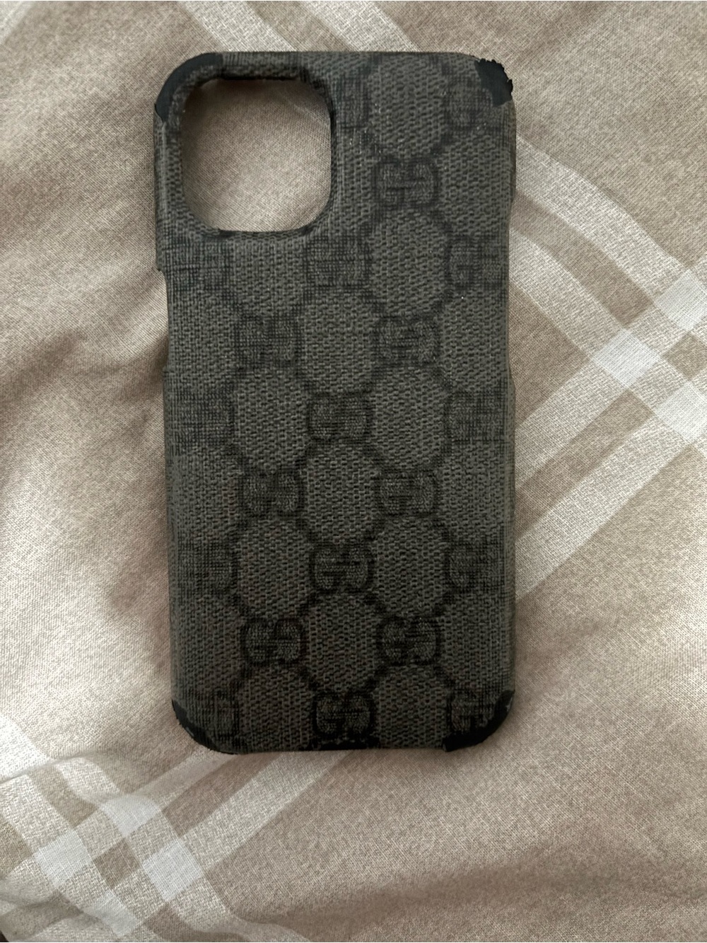 Designer Pattern Black Phone Case - Compatible Cell Phone Accessory
